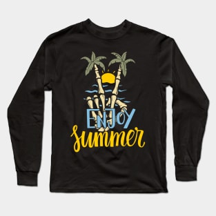 Enjoy Summer Long Sleeve T-Shirt